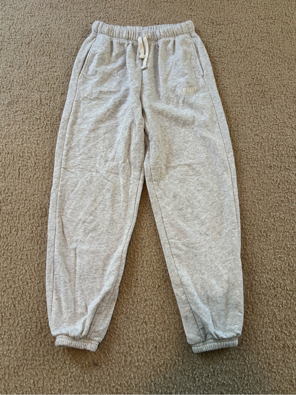 Old Navy Heather Gray Jogger Sweatpants